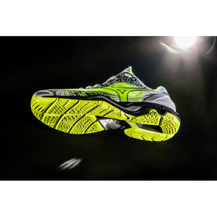 Wave Stealth V Mizuno Blanc Jaune