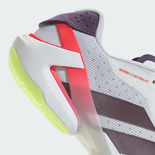adidas adizero counterblast blanc marron rouge vert