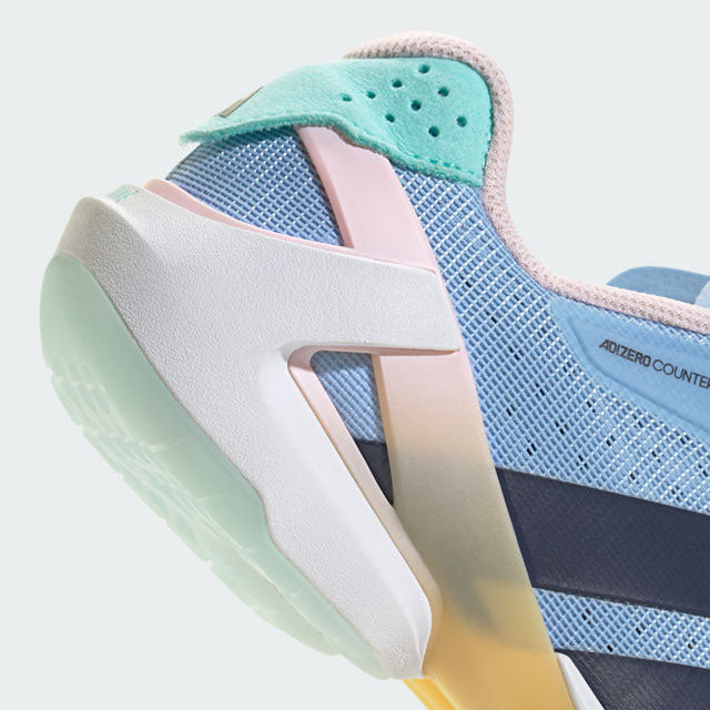 adidas adizero counterblast bleu blanc noir rose