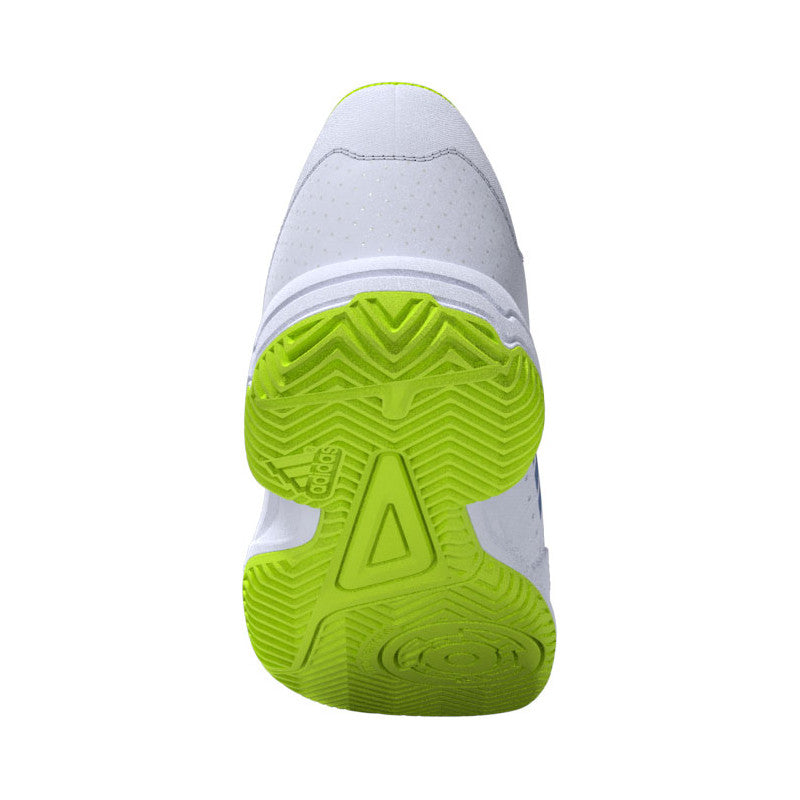 adidas court stabil enfant blanc bleu jaune