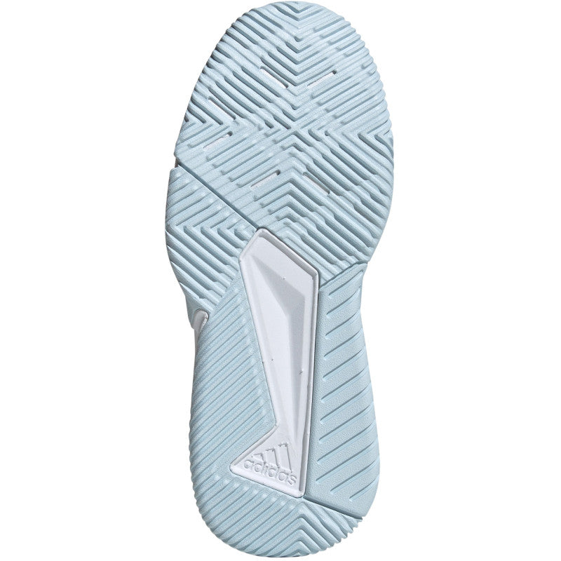 adidas court team bounce 2 femme bleu ciel blanc