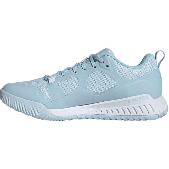 adidas court team bounce 2 femme bleu ciel blanc