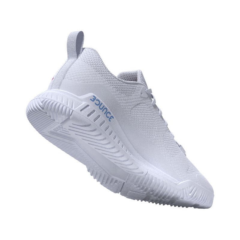 adidas court team bounce femme blanc bleu rose