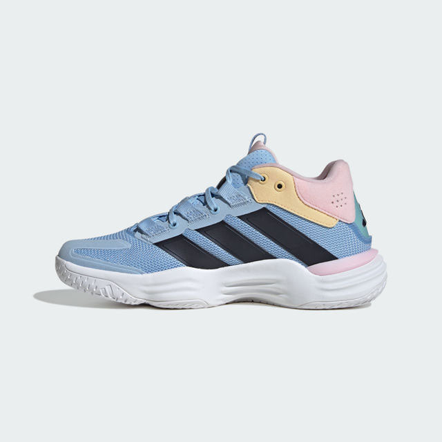 adidas courtstabil bleu noir rose blanc
