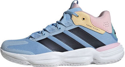 adidas courtstabil bleu noir rose blanc