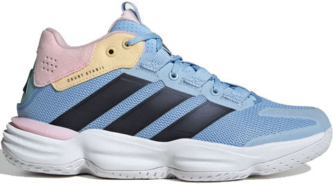adidas courtstabil bleu noir rose blanc