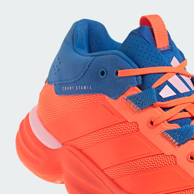 adidas courtstabil orange bleu blanc