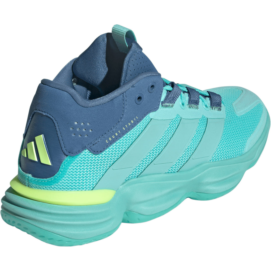 adidas courtstabil vert bleu jaune
