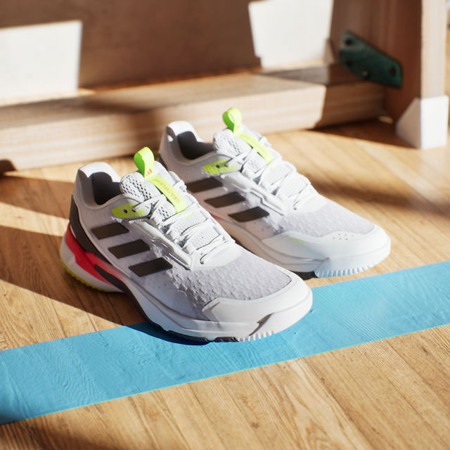 adidas crazyflight 6 blanc marron rouge vert