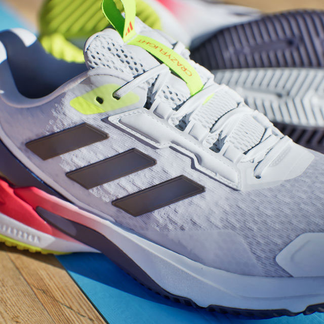 adidas crazyflight 6 blanc marron rouge vert