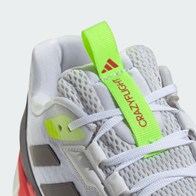adidas crazyflight 6 blanc marron rouge vert