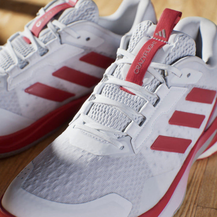 adidas crazyflight 5 blanc rouge