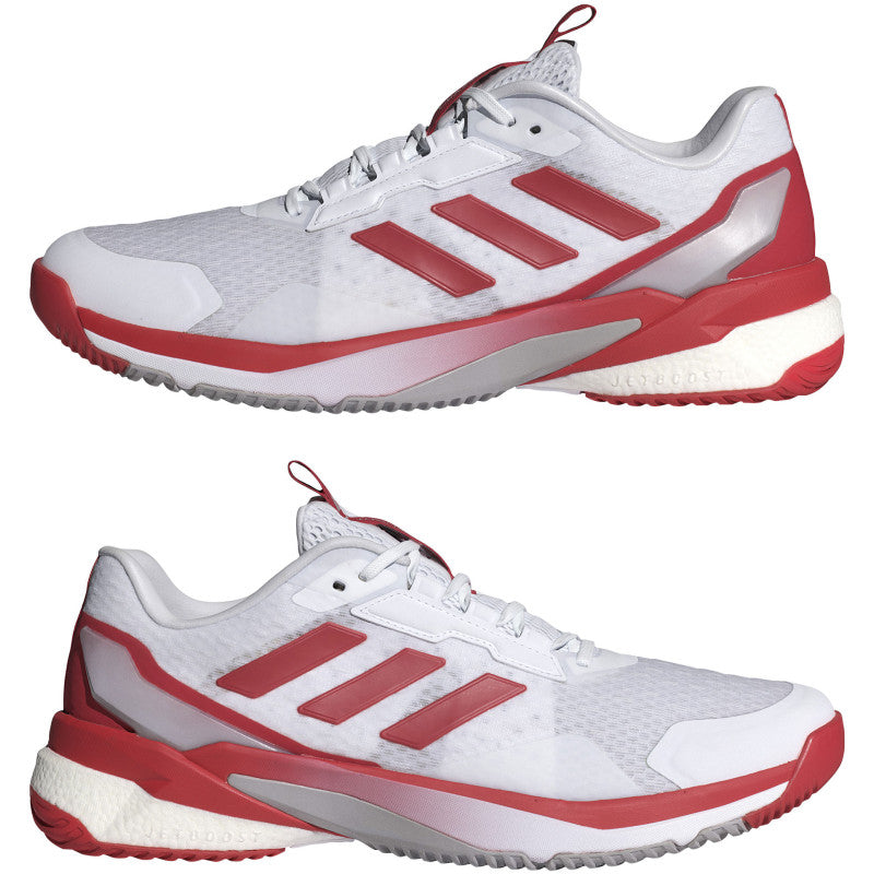 adidas crazyflight 5 blanc rouge