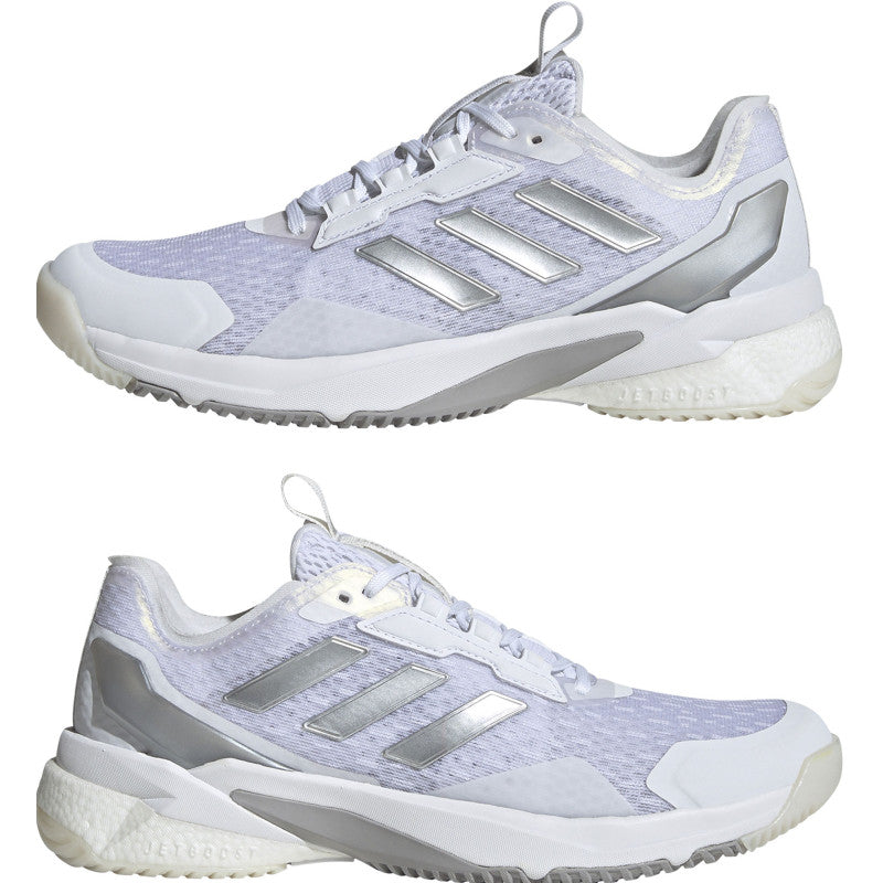 adidas crazyflight 5 femme blanc argent