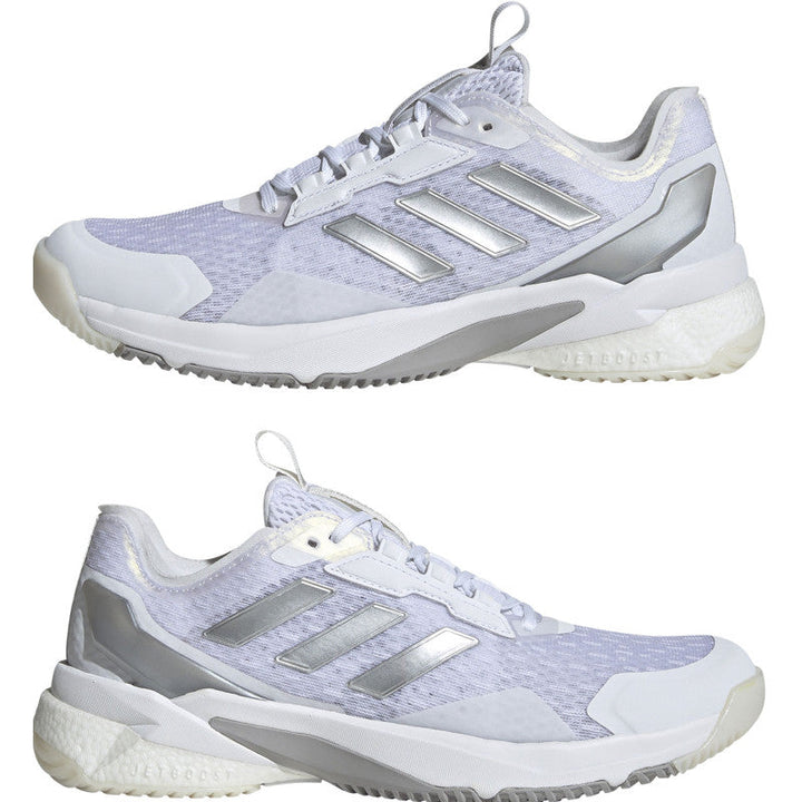 adidas crazyflight 5 femme blanc argent