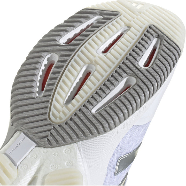 adidas crazyflight 5 femme blanc argent