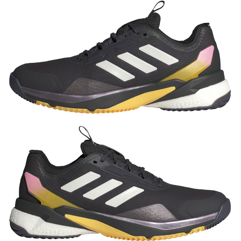 adidas crazyflight 5 femme noir blanc orange rose