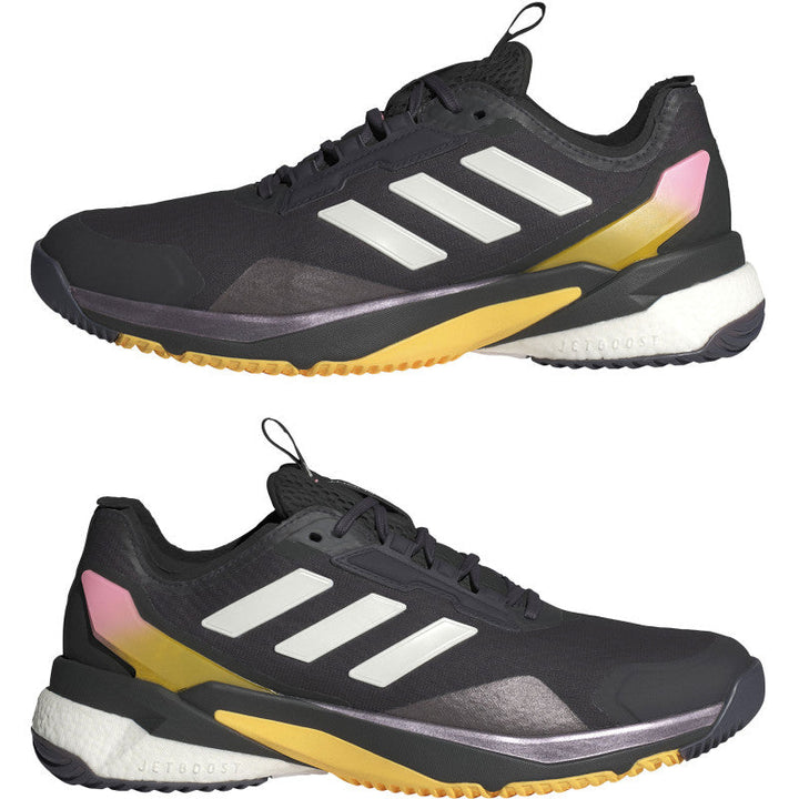 adidas crazyflight 5 femme noir blanc orange rose