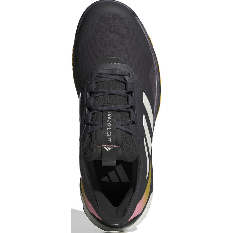 adidas crazyflight 5 femme noir blanc orange rose