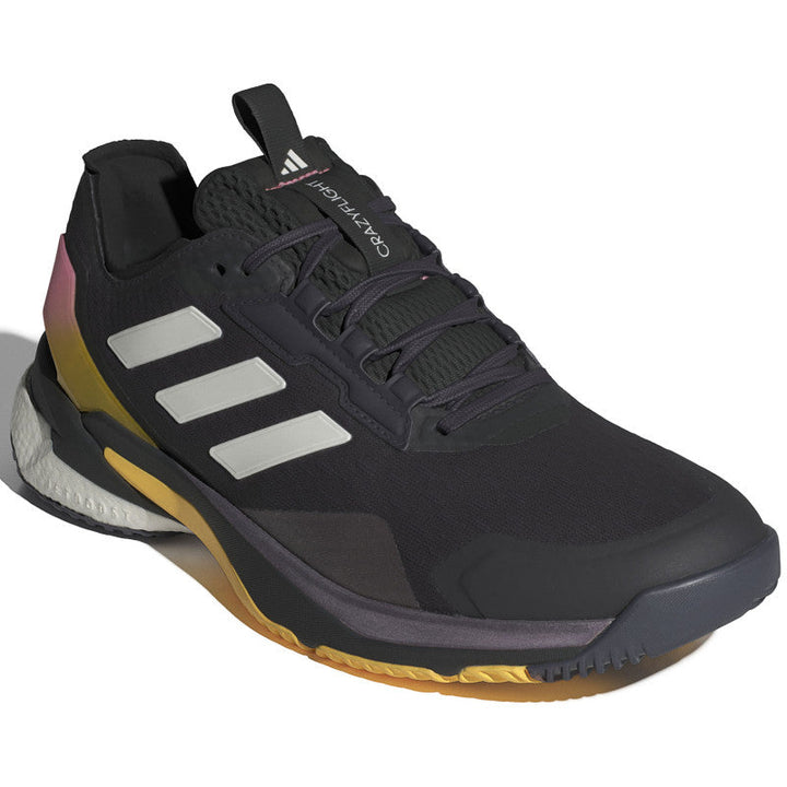 adidas crazyflight 5 femme noir blanc orange rose