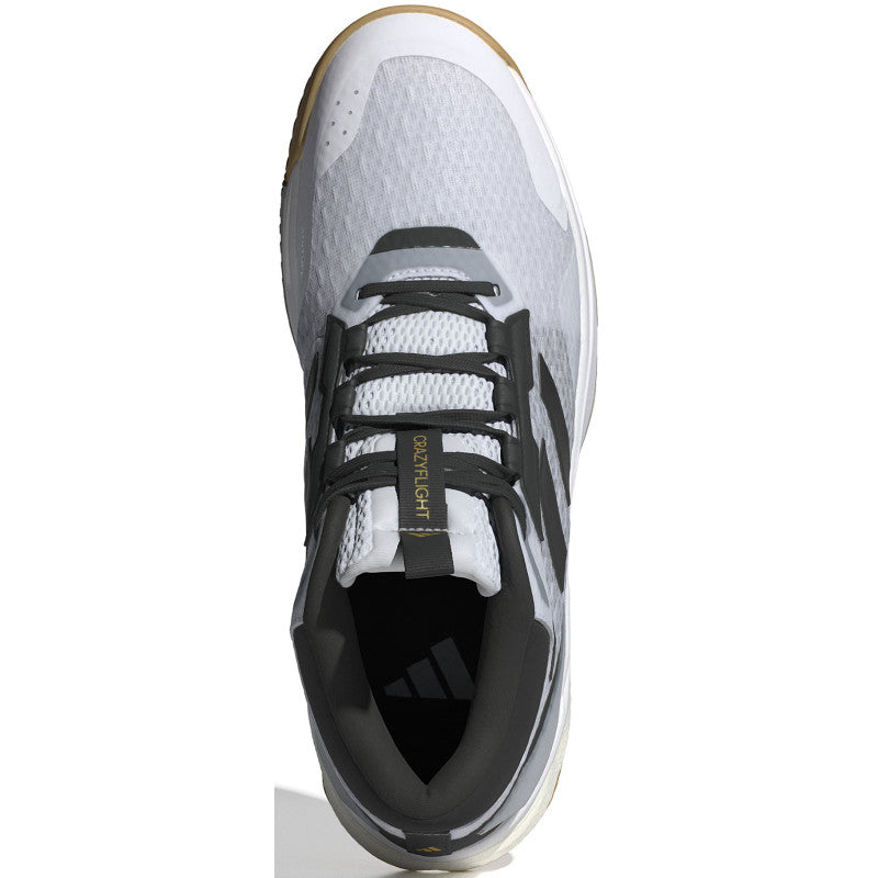 adidas crazyflight 5 mid blanc noir argent