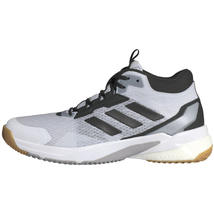 adidas crazyflight 5 mid blanc noir argent