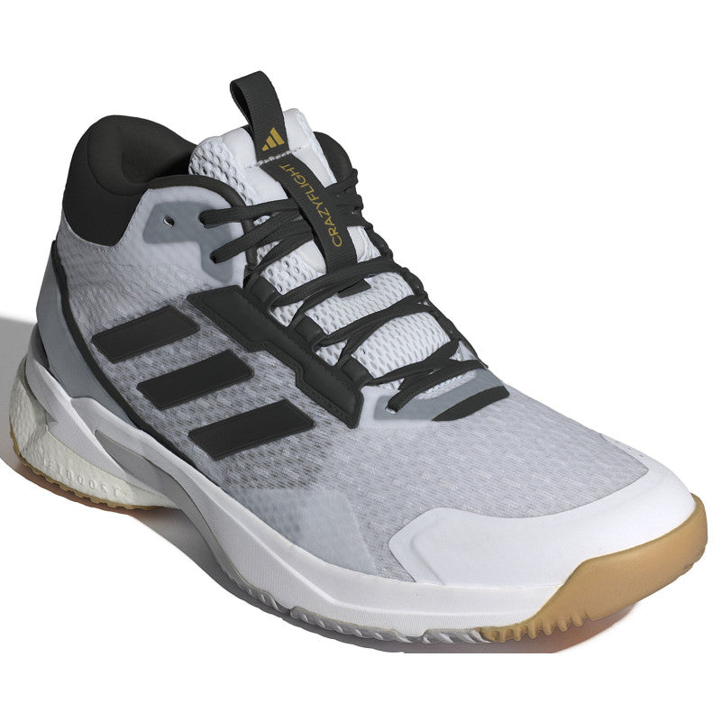adidas crazyflight 5 mid blanc noir argent