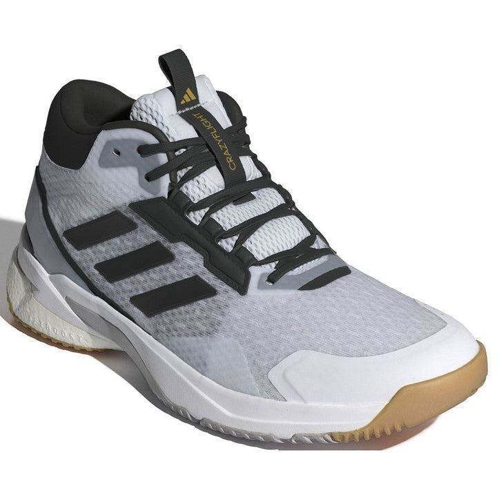 adidas crazyflight 5 mid blanc noir argent
