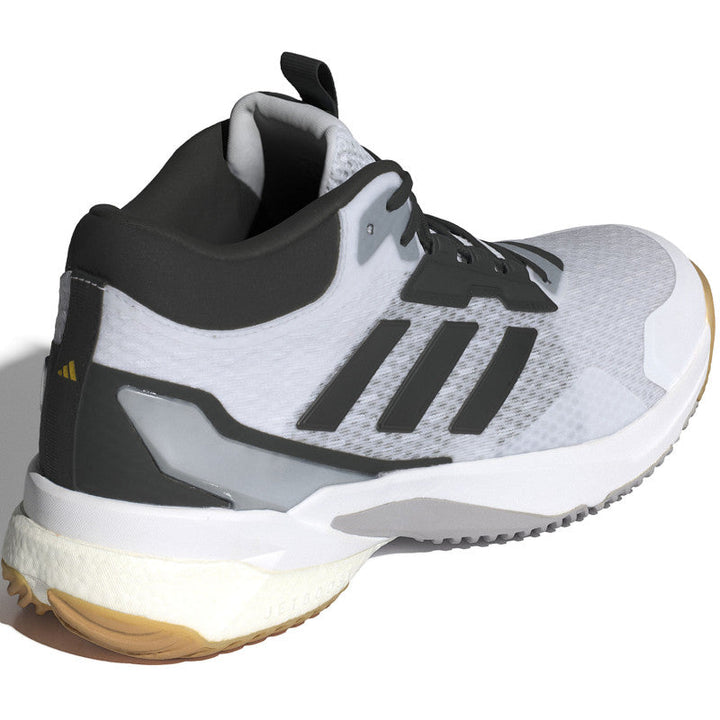 adidas crazyflight 5 mid blanc noir argent