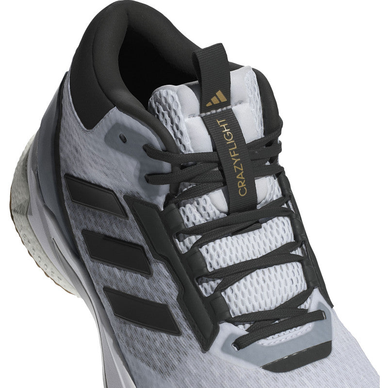adidas crazyflight 5 mid blanc noir argent