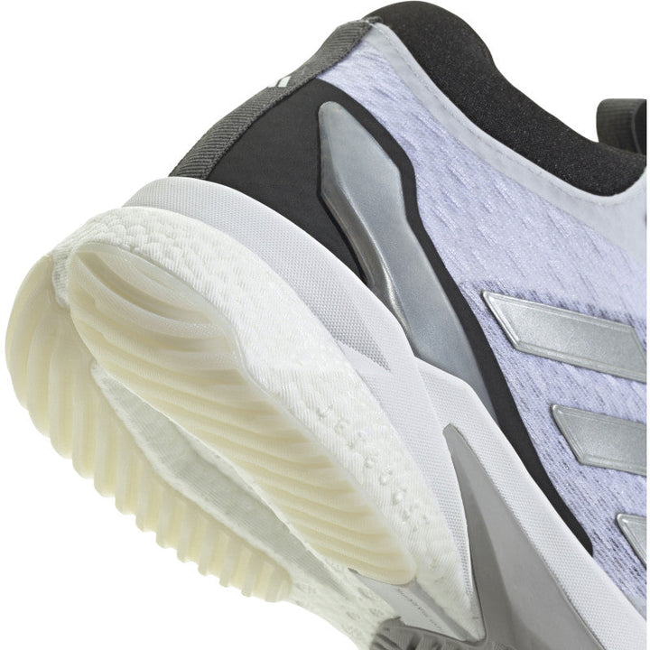 adidas crazyflight 5 mid femme blanc argent noir