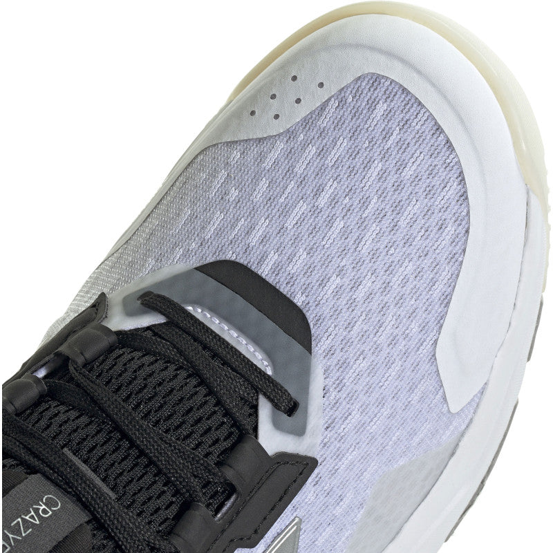 adidas crazyflight 5 mid femme blanc argent noir