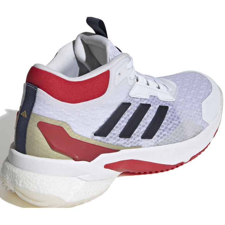 adidas crazyflight 5 mid femme blanc bleu rouge or