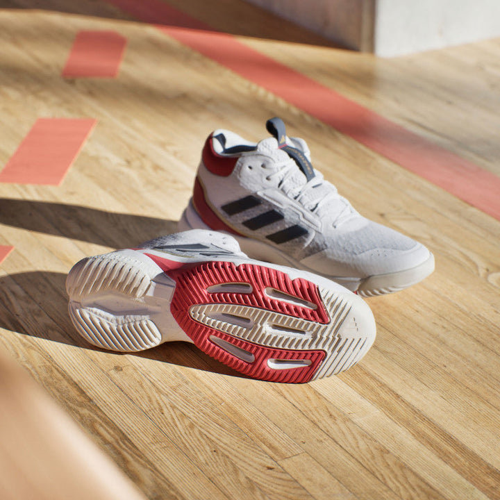 adidas crazyflight 5 mid femme blanc bleu rouge or