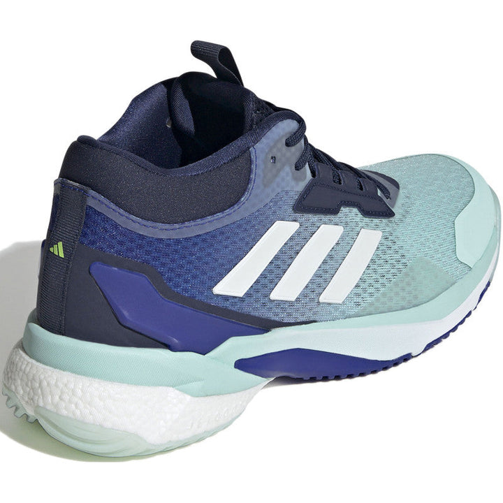 adidas crazyflight 5 mid femme bleu vert blanc