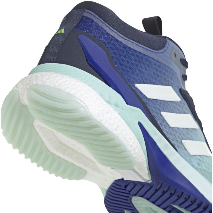 adidas crazyflight 5 mid femme bleu vert blanc