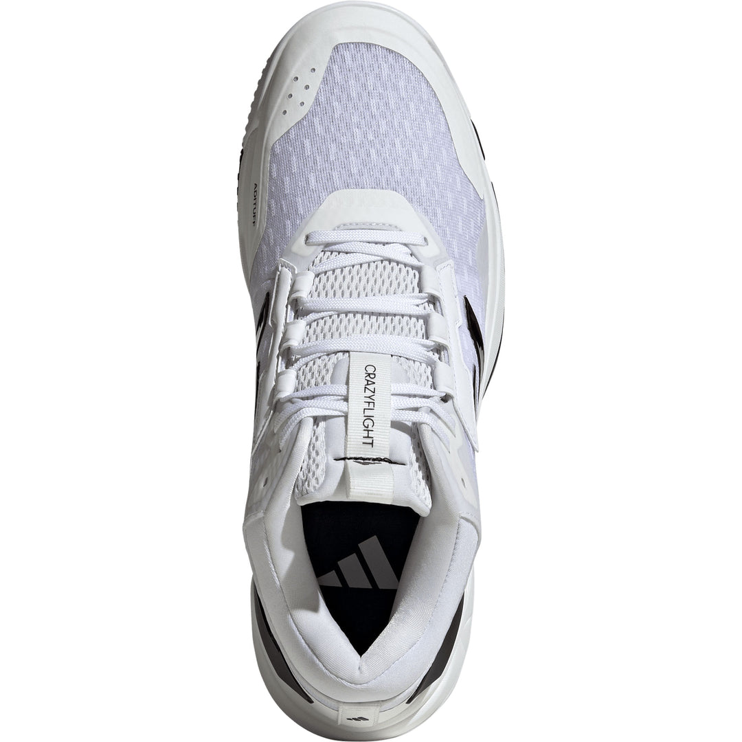 adidas crazyflight 6 Mid blanc noir marron