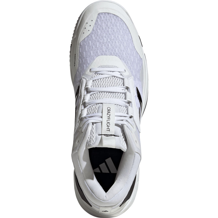 adidas crazyflight 6 Mid blanc noir marron