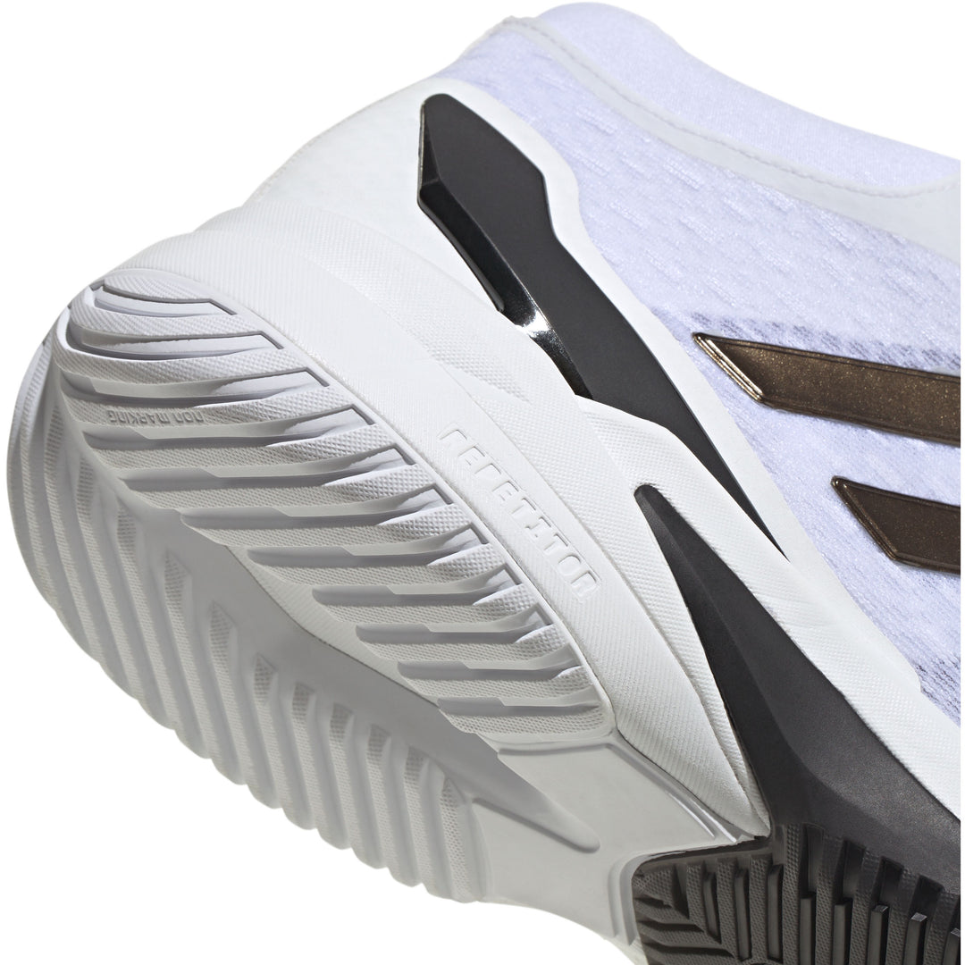 adidas crazyflight 6 Mid blanc noir marron