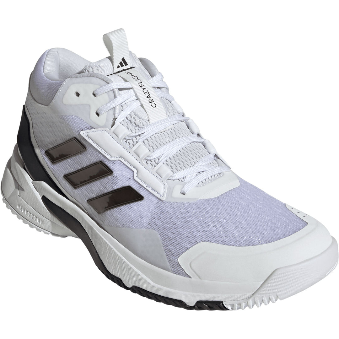 adidas crazyflight 6 Mid blanc noir marron