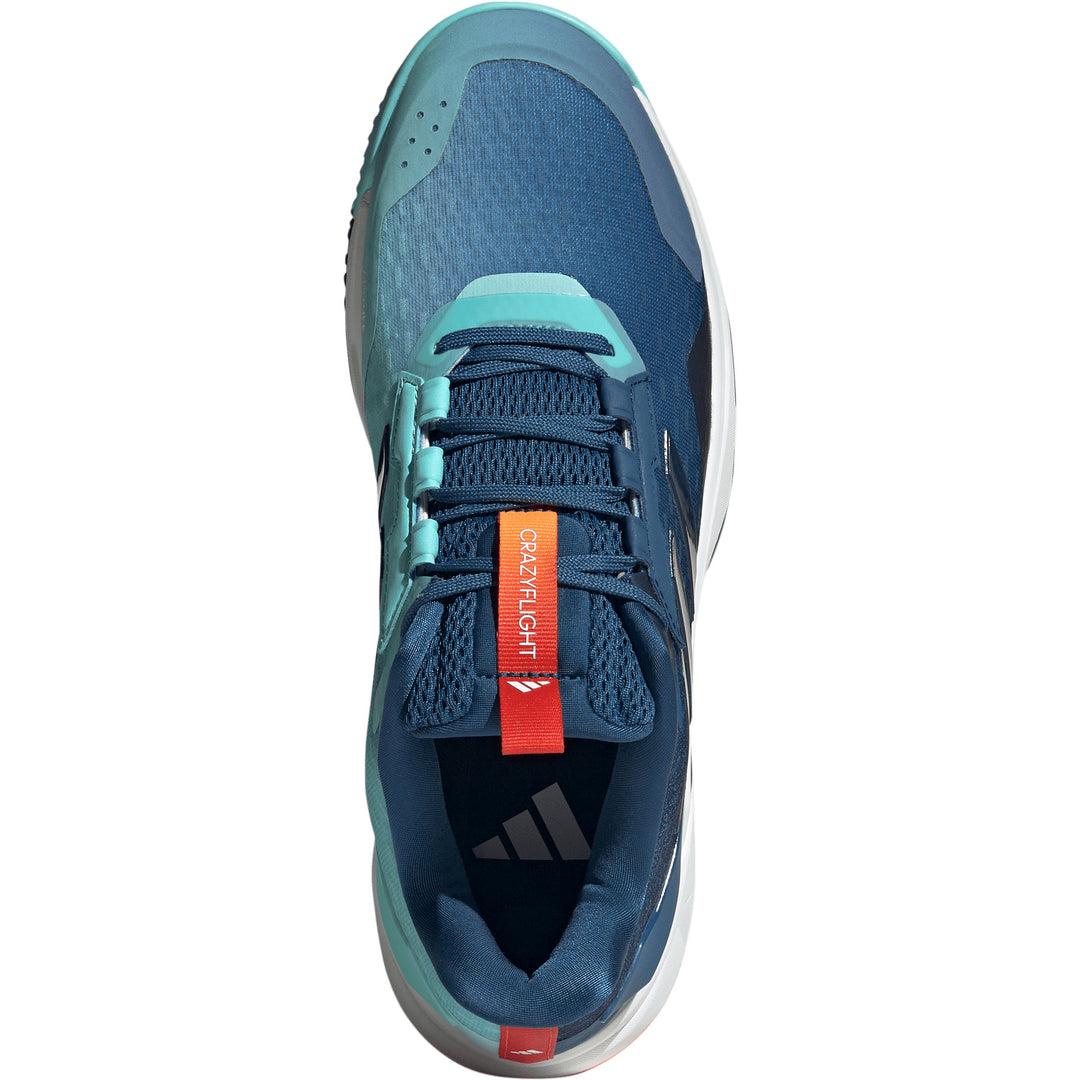 adidas crazyflight 6 bleu vert blanc