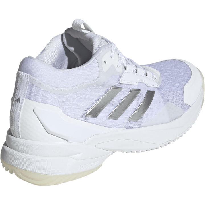 adidas crazyflight 6 Mid blanc argent