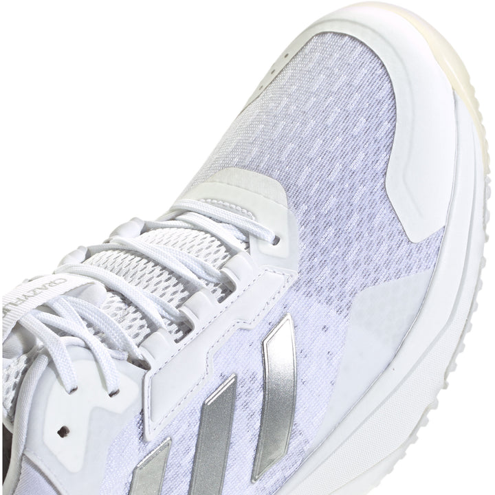 adidas crazyflight 6 Mid blanc argent