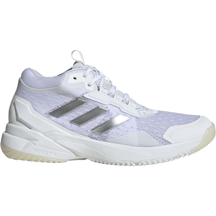 adidas crazyflight 6 Mid blanc argent