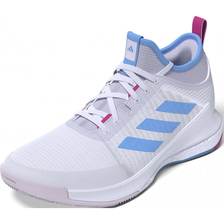 adidas crazyflight mid femme blanc bleu rose