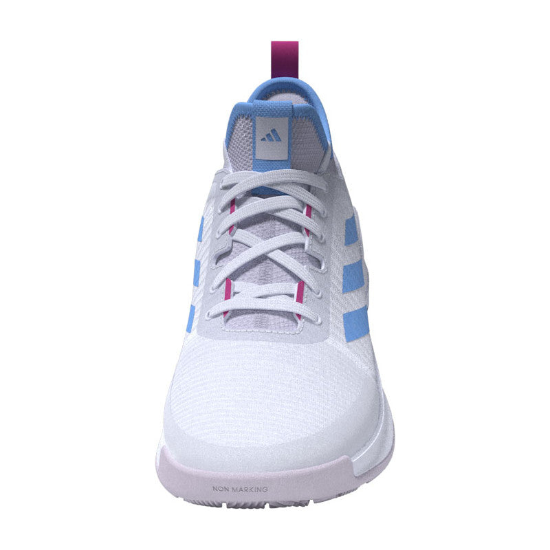 adidas crazyflight mid femme blanc bleu rose