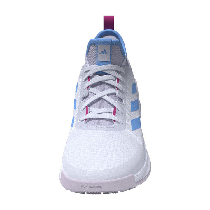 adidas crazyflight mid femme blanc bleu rose