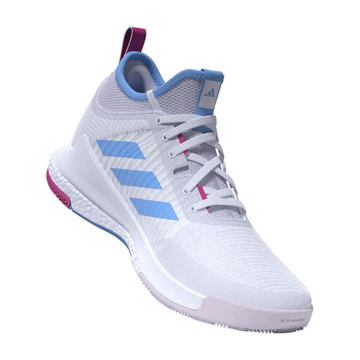 adidas crazyflight mid femme blanc bleu rose