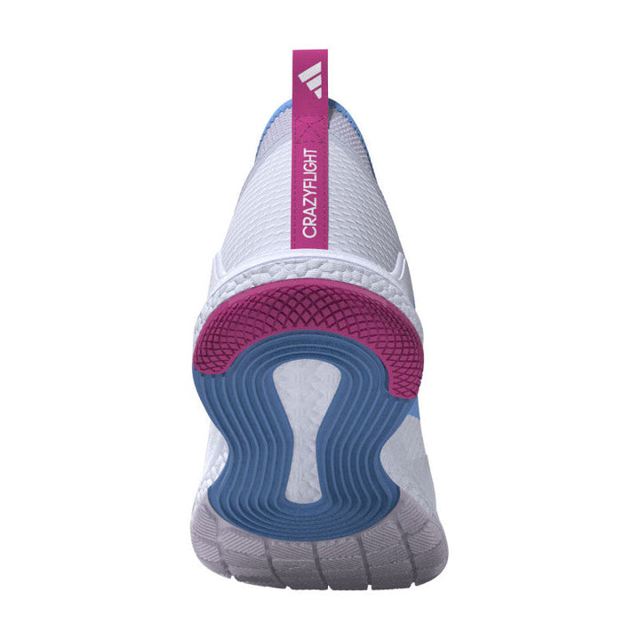 adidas crazyflight mid femme blanc bleu rose