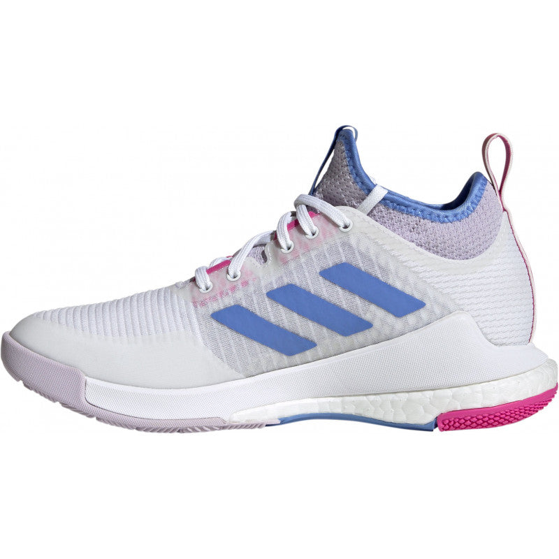 adidas crazyflight mid femme blanc bleu rose